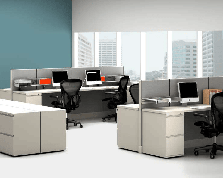 office cubicle